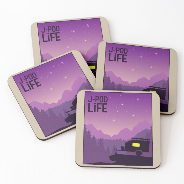 Item preview, Camper in the Purple Mountains. Camper Life.   designed and sold by pixelinga.