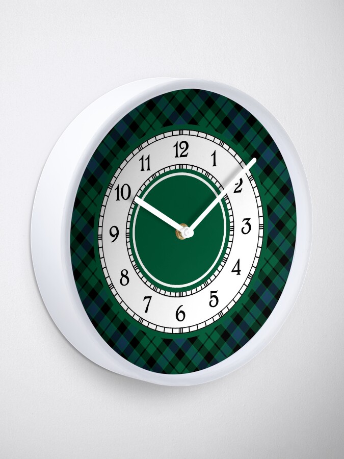 Reloj «Clan MacKay Tartan» plaidwerx | Redbubble