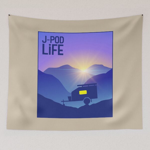 Item preview, Camper and the Mountain Sun. Camper Life.  designed and sold by pixelinga.