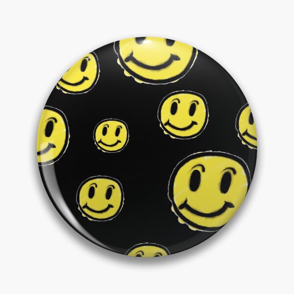 Item preview, Smiley Face Wallpaper Patern Retro Vintage Design designed and sold by D-Shirt-More.