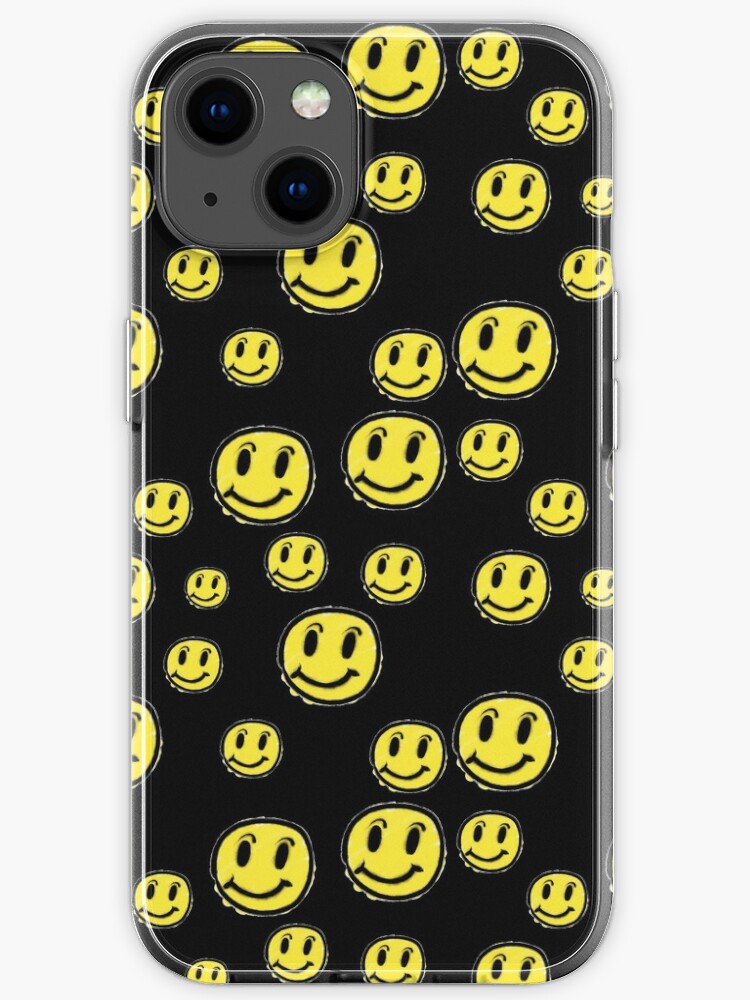 Smiley Face Wallpaper Patern Retro Vintage Design Iphone Case For Sale By D Shirt More Redbubble