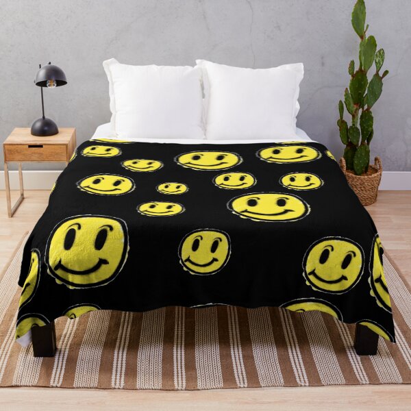 Item preview, Smiley Face Wallpaper Patern Retro Vintage Design designed and sold by D-Shirt-More.