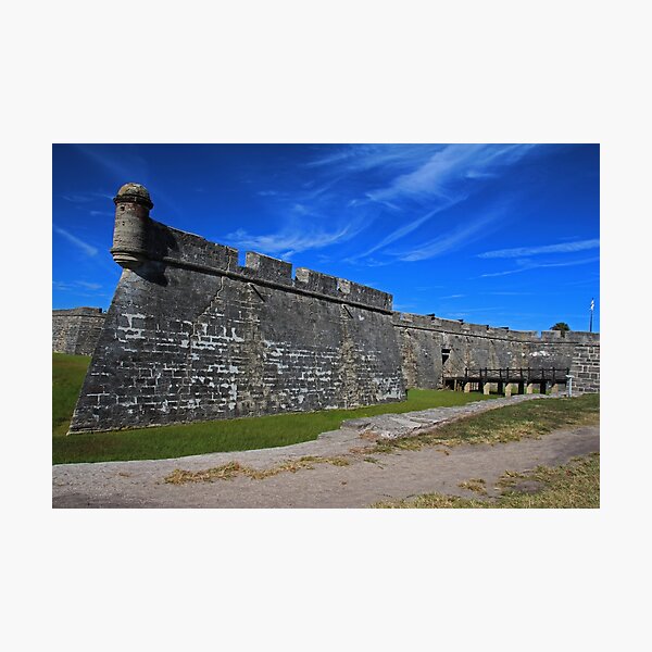 Castillo de San Marcos III Photographic Print