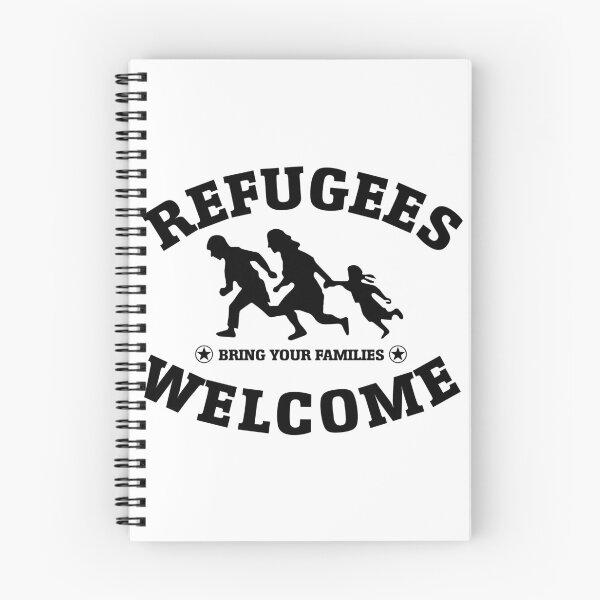 Item preview, Refugees Welcome Peace Love Flüchtling designed and sold by one-piece.