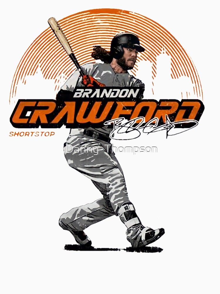 Sports Baseball MLB San Francisco Giants Brandon Crawford Hoodie