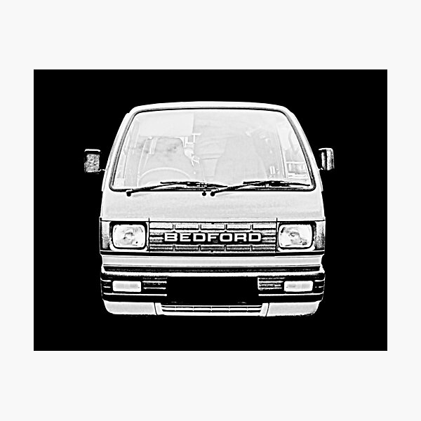 Artikelvorschau, Bedford Rascal klassischer Mikrovan aus den 1980er Jahren entworfen und verkauft von soitwouldseem.
