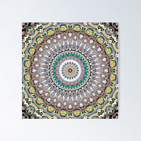 Item preview, Colorful Kaleidoscope Mandala designed and sold by Phil Perkins.