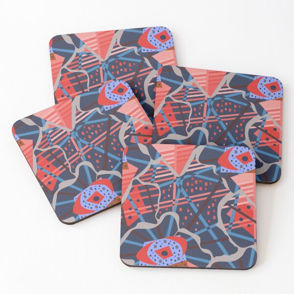 Item preview, geometry  abstraction doodle lines  flowers designed and sold by vladislava antsiferova.