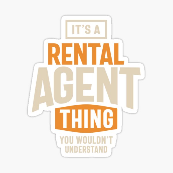 Item preview, It's a Rental Agent Thing Job Title Gift designed and sold by cidolopez.