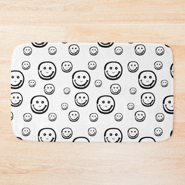 Item preview, Smiley Face Wallpaper Pattern Retro Vintage Design designed and sold by D-Shirt-More.