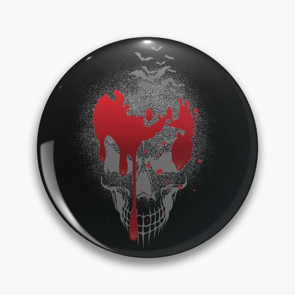 Item preview, Red Blood Skull, Halloween Skull, Scary Skull designed and sold by Ta ~ won.