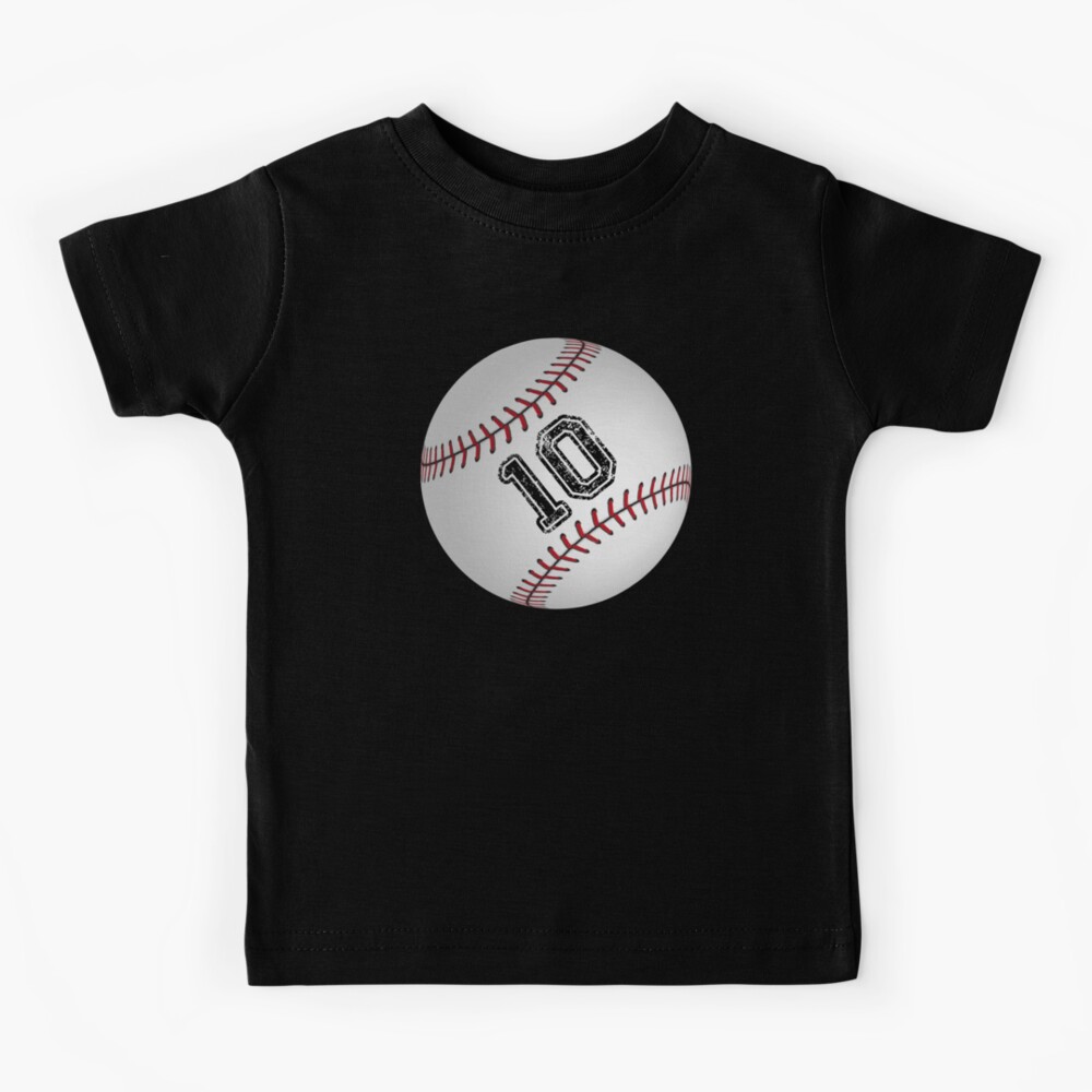 Baseball Jersey Number #10 Ten No 10 Game Play Fun Ball