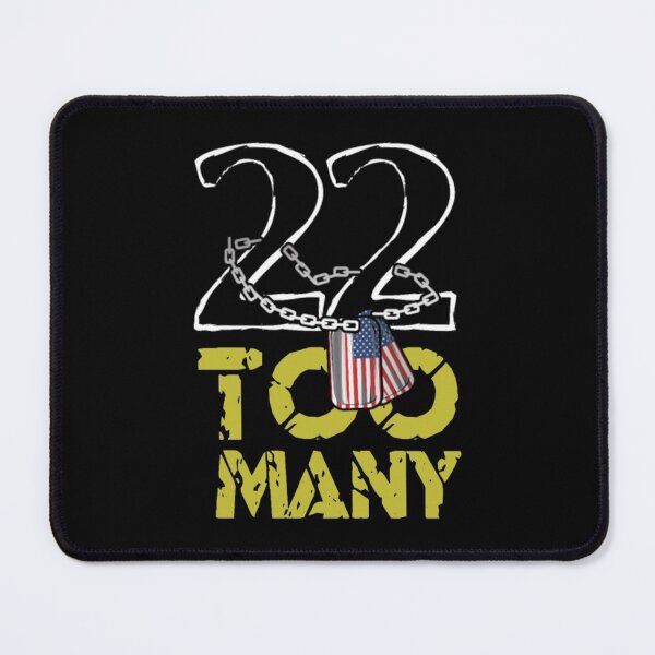 Item preview, 22 too many - Veterans Memorial Day designed and sold by theshirt79.
