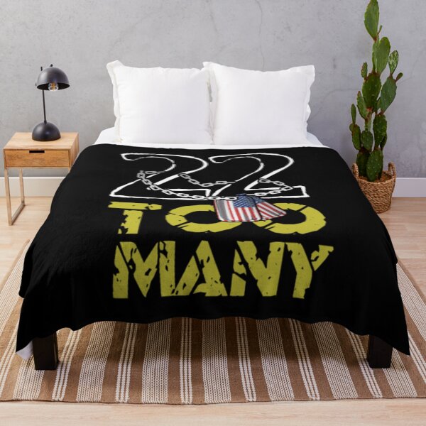 Item preview, 22 too many - Veterans Memorial Day designed and sold by theshirt79.