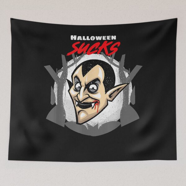 Item preview, Happy Halloween. sucksI love Halloween classic T shirt designed and sold by TalbotElizabeth.