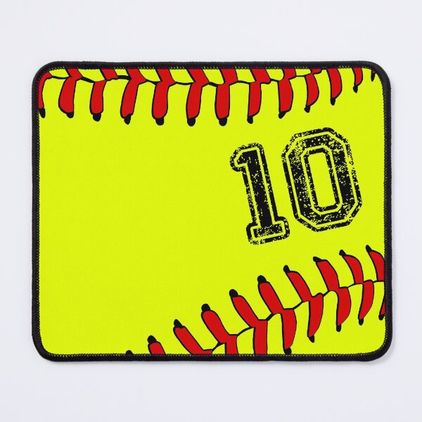 Item preview, Softball ball number 10, ten designed and sold by TheCultStuff.