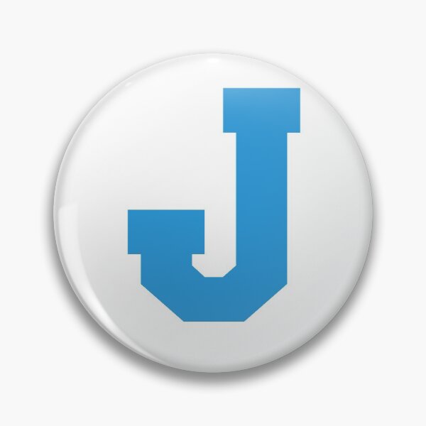 Item preview, Alphabet, Blue J, Sports letter J designed and sold by TheCultStuff.