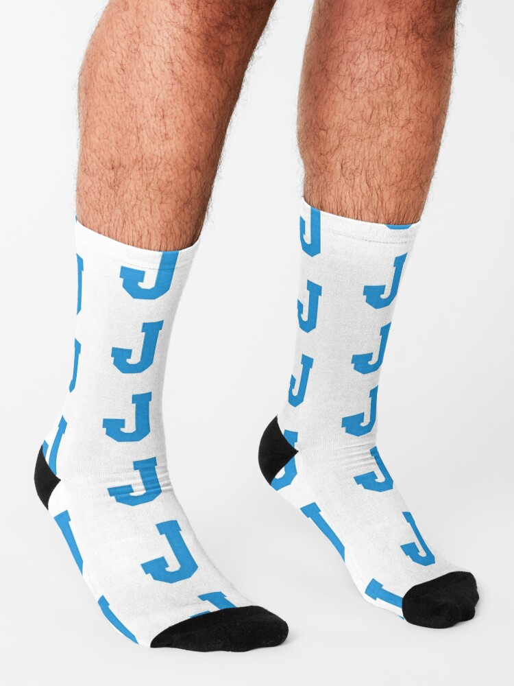 Alphabet, Red J, Sports letter J Socks for Sale by TheCultStuff