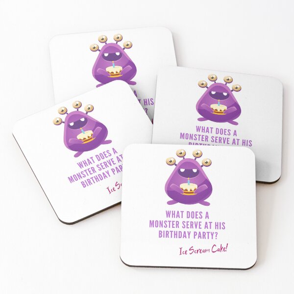 Item preview, Birthday riddles and answers - monster birthday. designed and sold by sugarrosekitch.