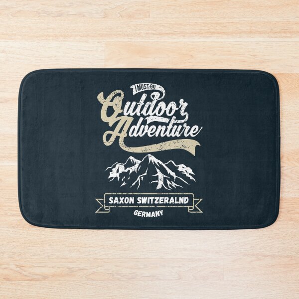 Item preview, Saxon Switzerland (Sächsische Schweiz) in the Elbe Sandstone Mountains (elbsandsteingebirge), Germany, Europe - Vintage Mountain Outdoor Adventure Logo designed and sold by Vintage-TM.