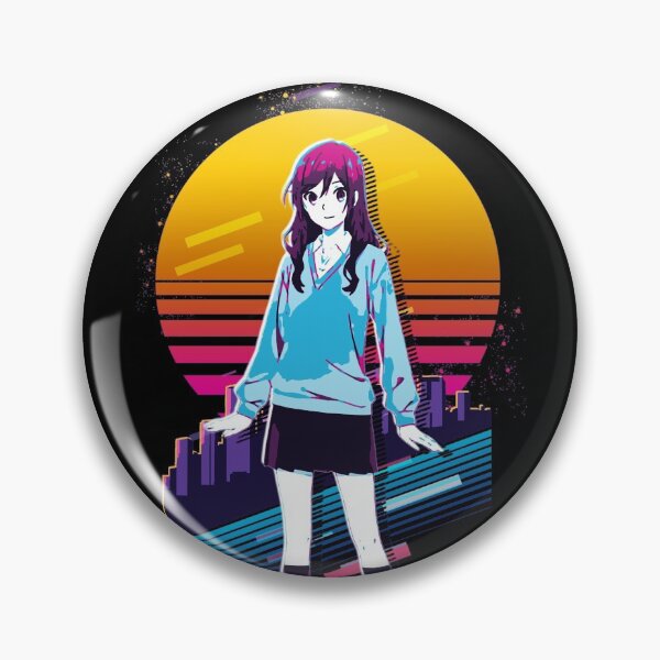 Item preview,  Kyouko - Horimiya *80s retro* designed and sold by MyRetroArt.