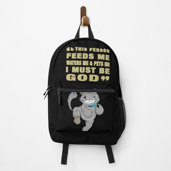 Item preview, I Must Be God Cat designed and sold by Anzarr.