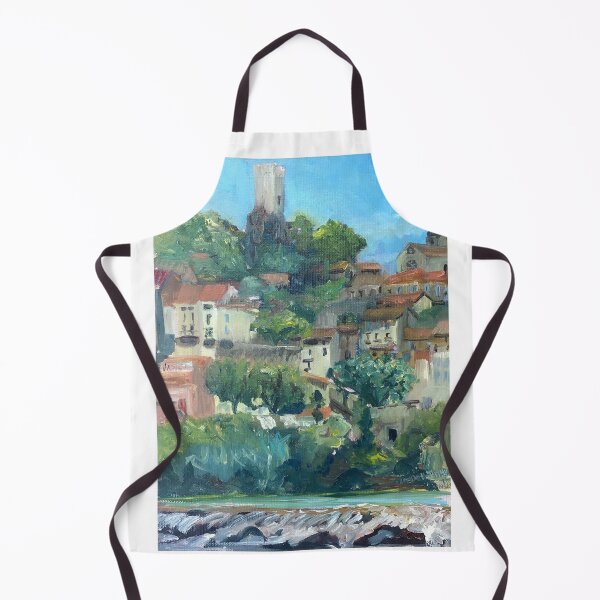 Item preview, Roquebrun - Oil Painting designed and sold by Autignac-Artist.
