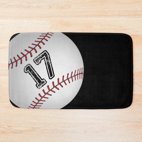 Item preview, Baseball ball number 17, seventeen  designed and sold by TheCultStuff.