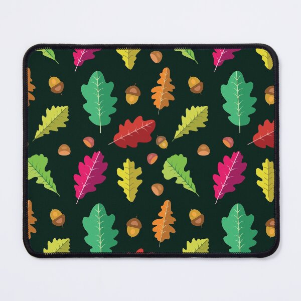 Item preview, Beautiful oak autumn  leaves pattern with chestnuts and acorns  designed and sold by Yasminepatterns .