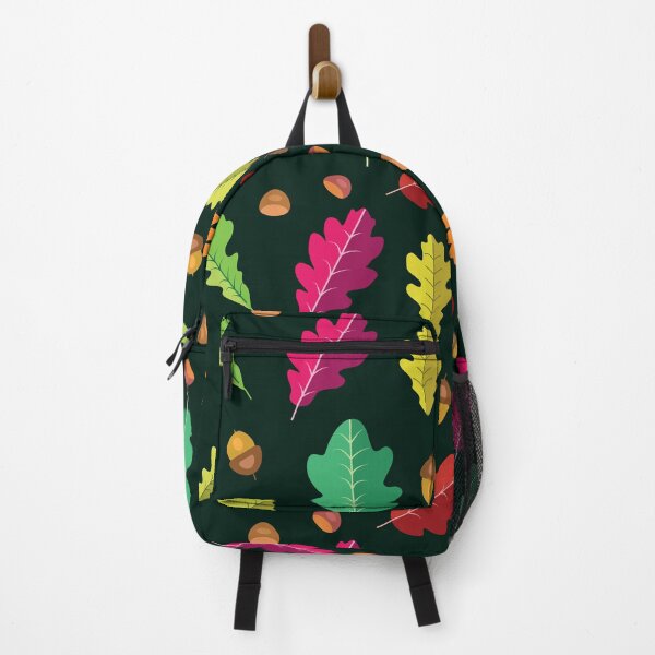 Item preview, Beautiful oak autumn leaves pattern with chestnuts and acorns designed and sold by Yasminepatterns .
