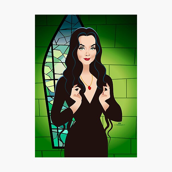 Artikel-Vorschau von Morticia, designt und verkauft von AleMogolloArt.