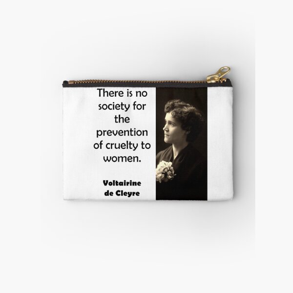 Item preview, There Is No Society - de Cleyre designed and sold by CrankyOldDude.