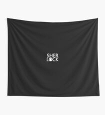 Sherlock - Benedict Cumberbatch (Black) Wall Tapestry