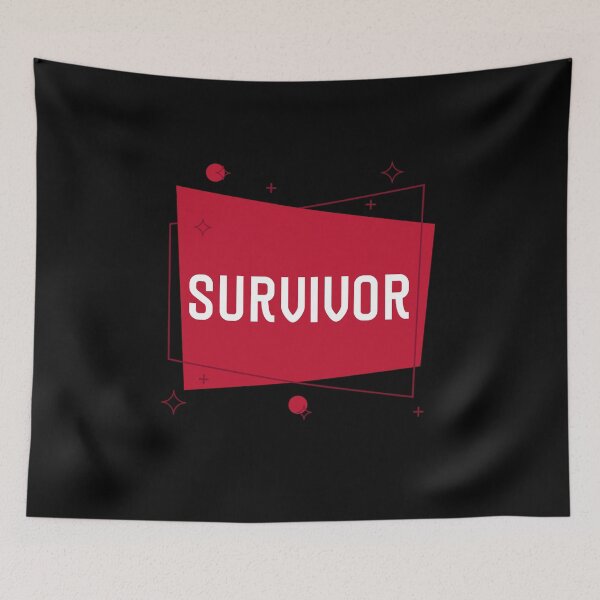 Item preview, Survivor. Success Sign for Overcoming Hardship designed and sold by Rebel-Design.