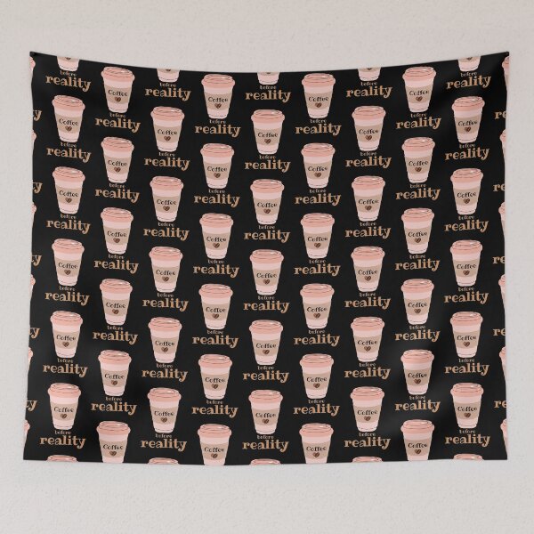 Item preview, Coffee before Reality designed and sold by CoffeewithAnh.