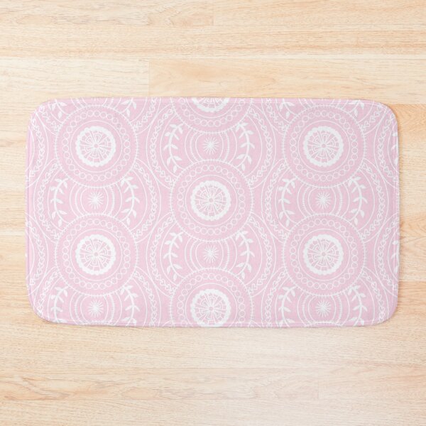 Item preview, Faux Italian lace on pink designed and sold by QuirkyCraftz.