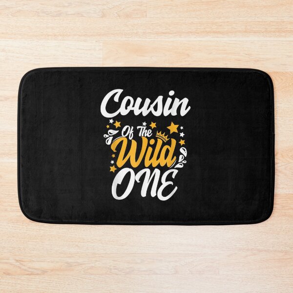 Item preview, Cousin of the wild one 1st Birthday party First Thing men designed and sold by JacekshiAmra.
