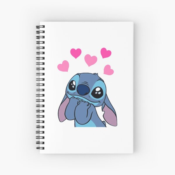 Cuaderno de espiral «lilo y stitch, lilo, puntada, dibujos animados, 626,  puntada de lilo, dobladillo» de deswaopam | Redbubble