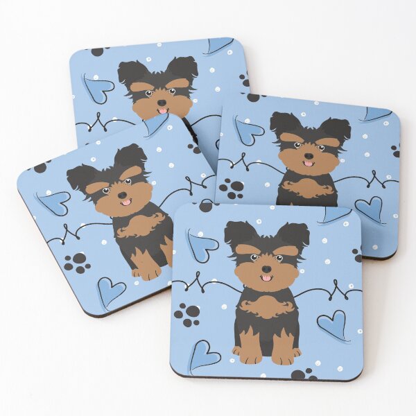 Item preview, Love Black and Tan Shorkie Shih Tzu Yorkie mix designed and sold by Lulupainting.