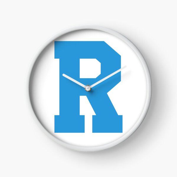 letter r clocks for sale redbubble