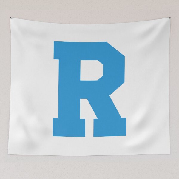 Item preview, Alphabet, Blue R, Sports letter R designed and sold by TheCultStuff.