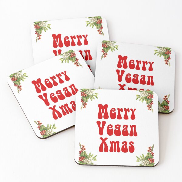 Item preview, Vegan Merry Xmas | Vegan Christmas | Vegetarianism designed and sold by happinestSHOP.