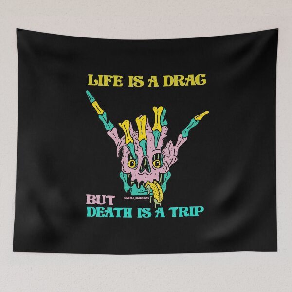 Item preview, LIFE IS A DRAG designed and sold by NobleStabbings.