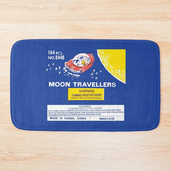 Item preview, MOON TRAVELLERS BOTTLE ROCKET - PACKAGING designed and sold by ThrowbackAds.