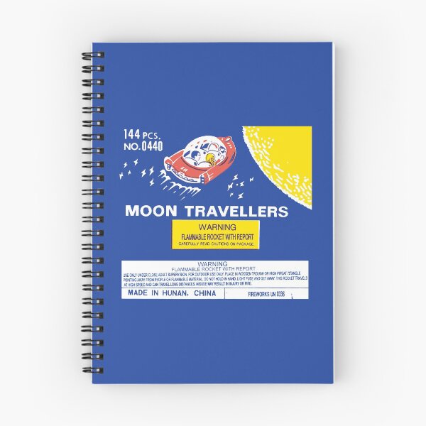 Item preview, MOON TRAVELLERS BOTTLE ROCKET - PACKAGING designed and sold by ThrowbackAds.