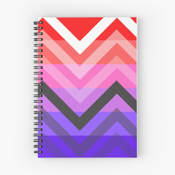 Aperçu de l'œuvre motif géométrique rouge, rose et décoloré créée et vendue par MuchMoreMerch.