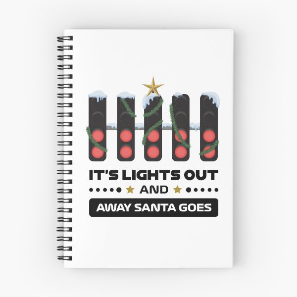 Item preview, It's Lights Out and Away Santa Goes! - Xmas Collection (Black) designed and sold by FilipeFerreira.