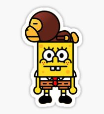 SpongeBape Sticker