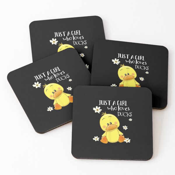 Item preview, Just a Girl Who Loves Ducks Cute Duck Lover Owner designed and sold by LucaAndreien.
