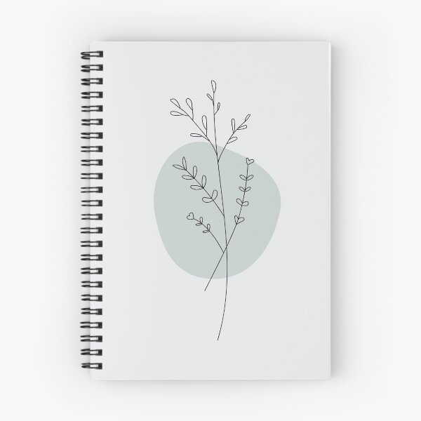 Item preview, One line art flowers and leaves designed and sold by JoanaSantana.